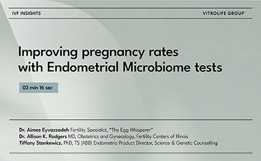 Improving pregnancy rates with endometrial microbiome tests